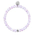 Ultraviolet | Argent sterling .925 | Bracelet de perles de verre galaxie